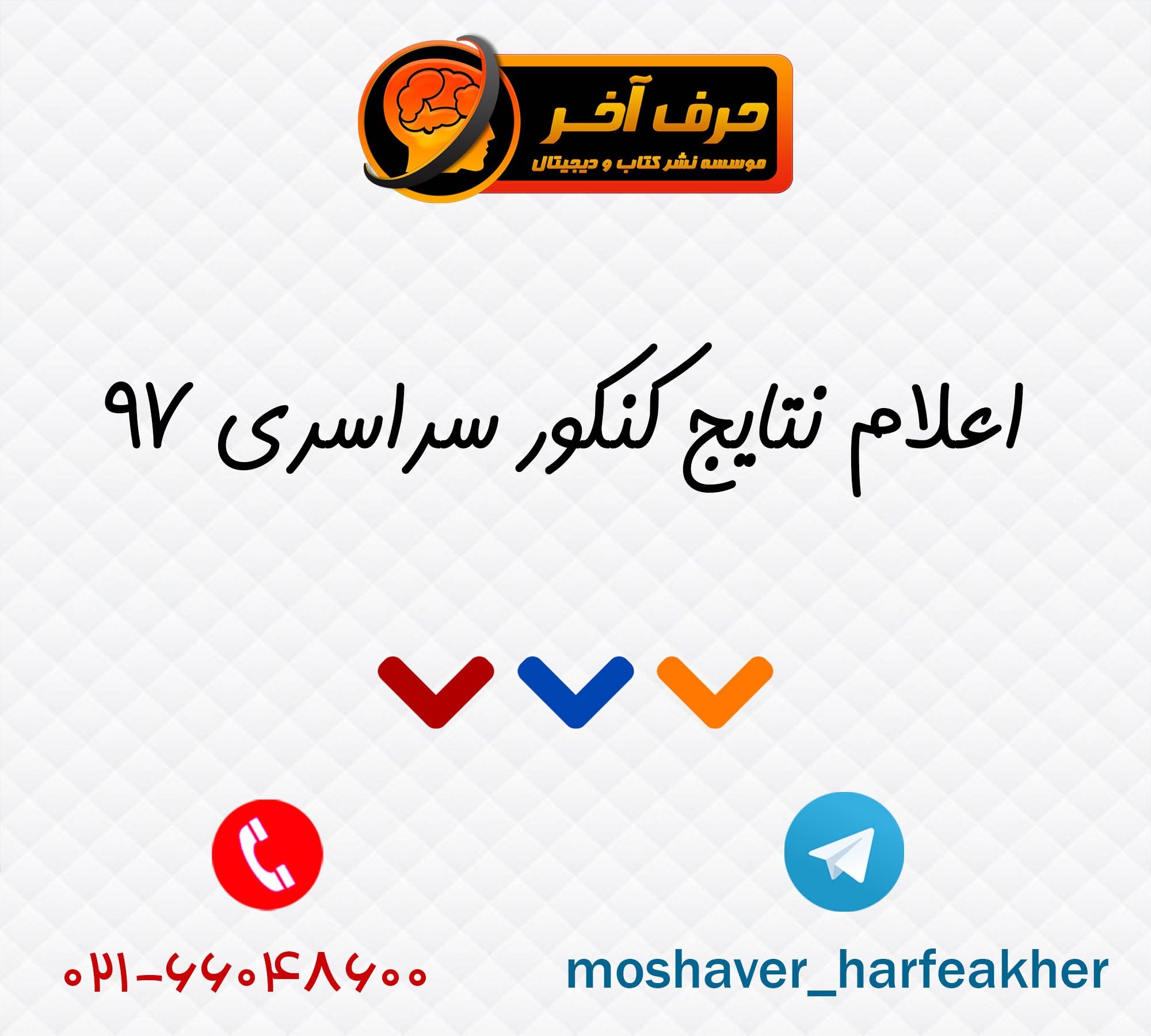 اعلام نتایج کنکور ۹۷