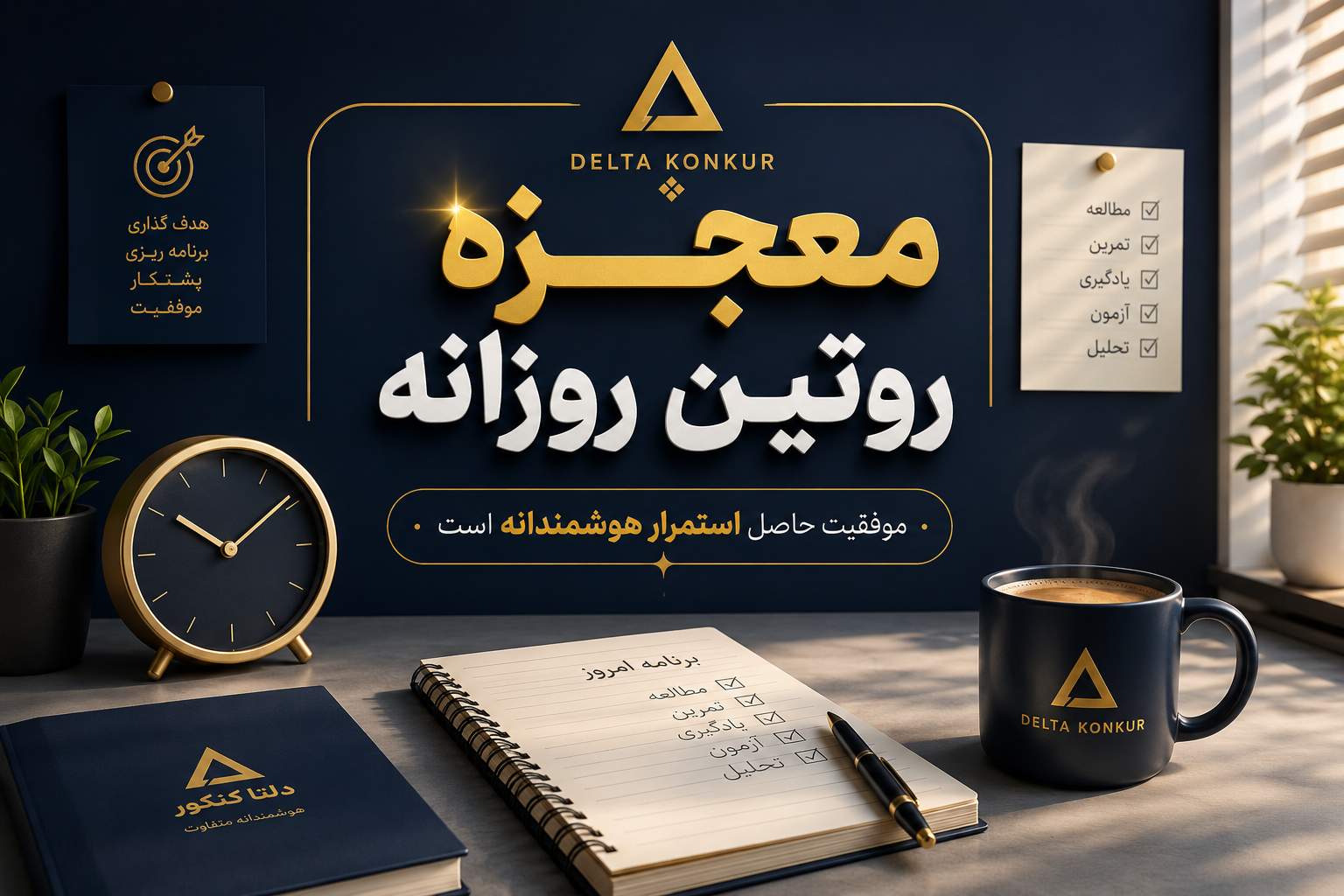 روتین روزانه در کنکور