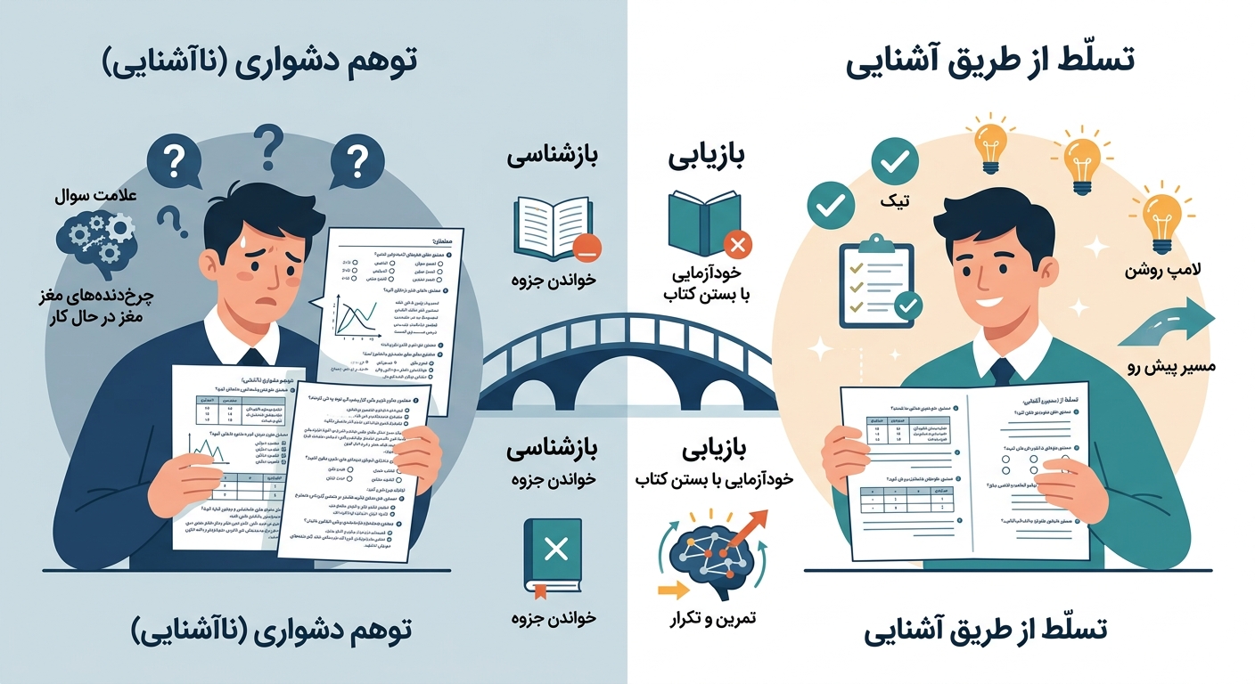 تفاوت «ناآشنا بودن» با «سخت بودن»