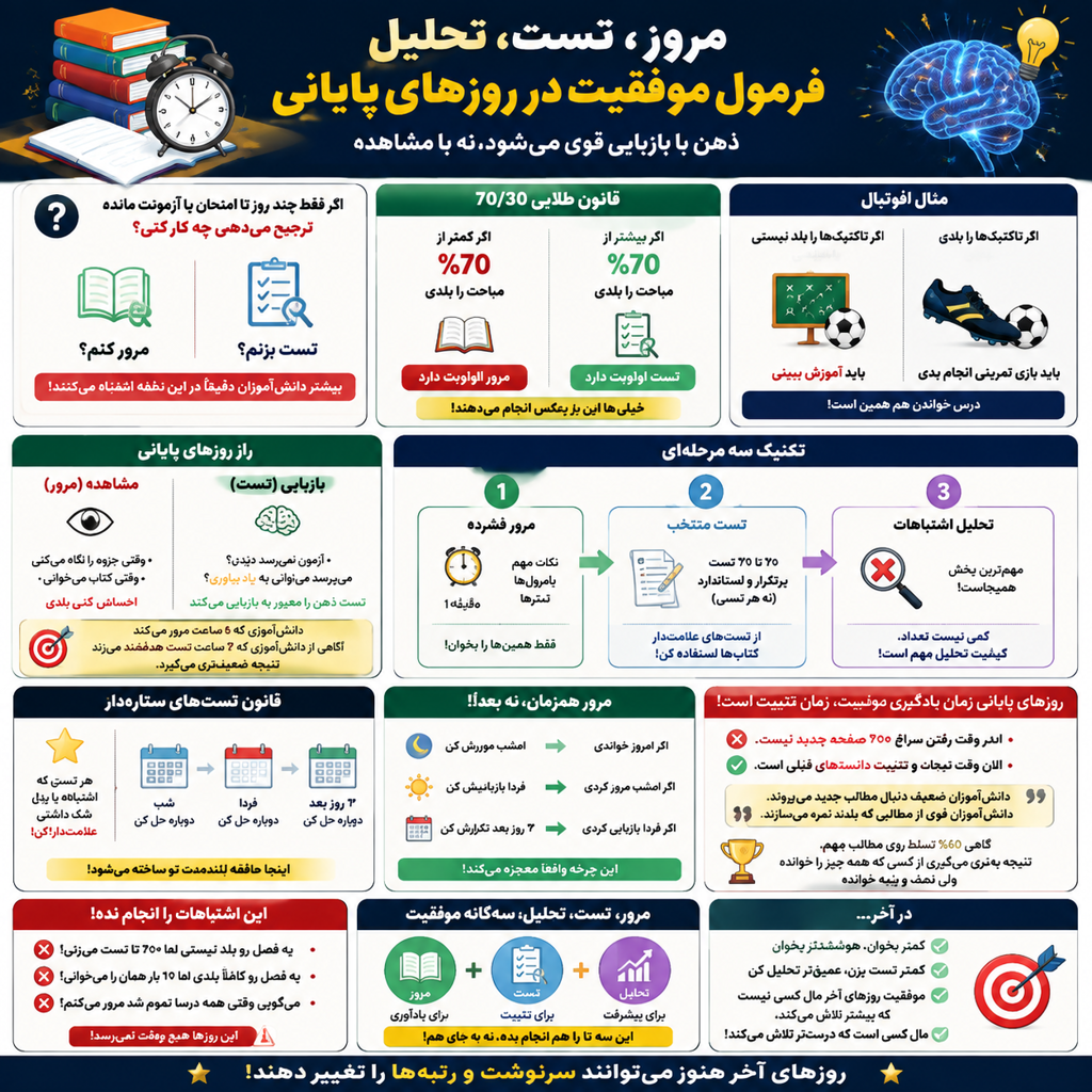 تست زدن یا مرور