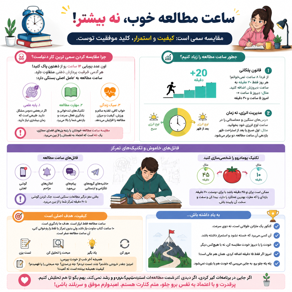 ساعت مطالعه