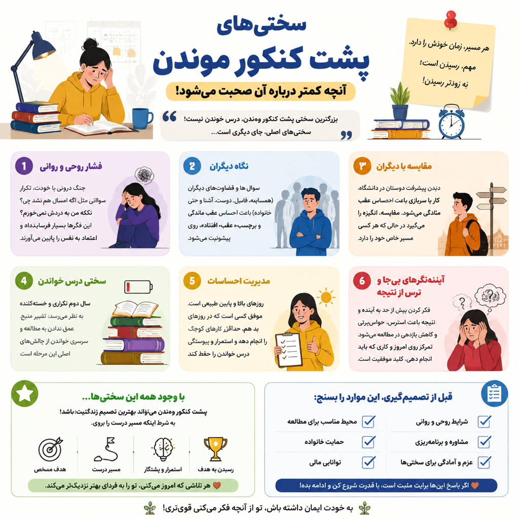 پشت کنکور